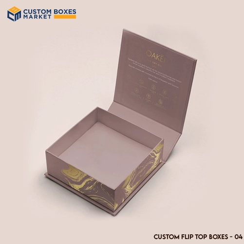Custom Flip Top Boxes for Business Branding