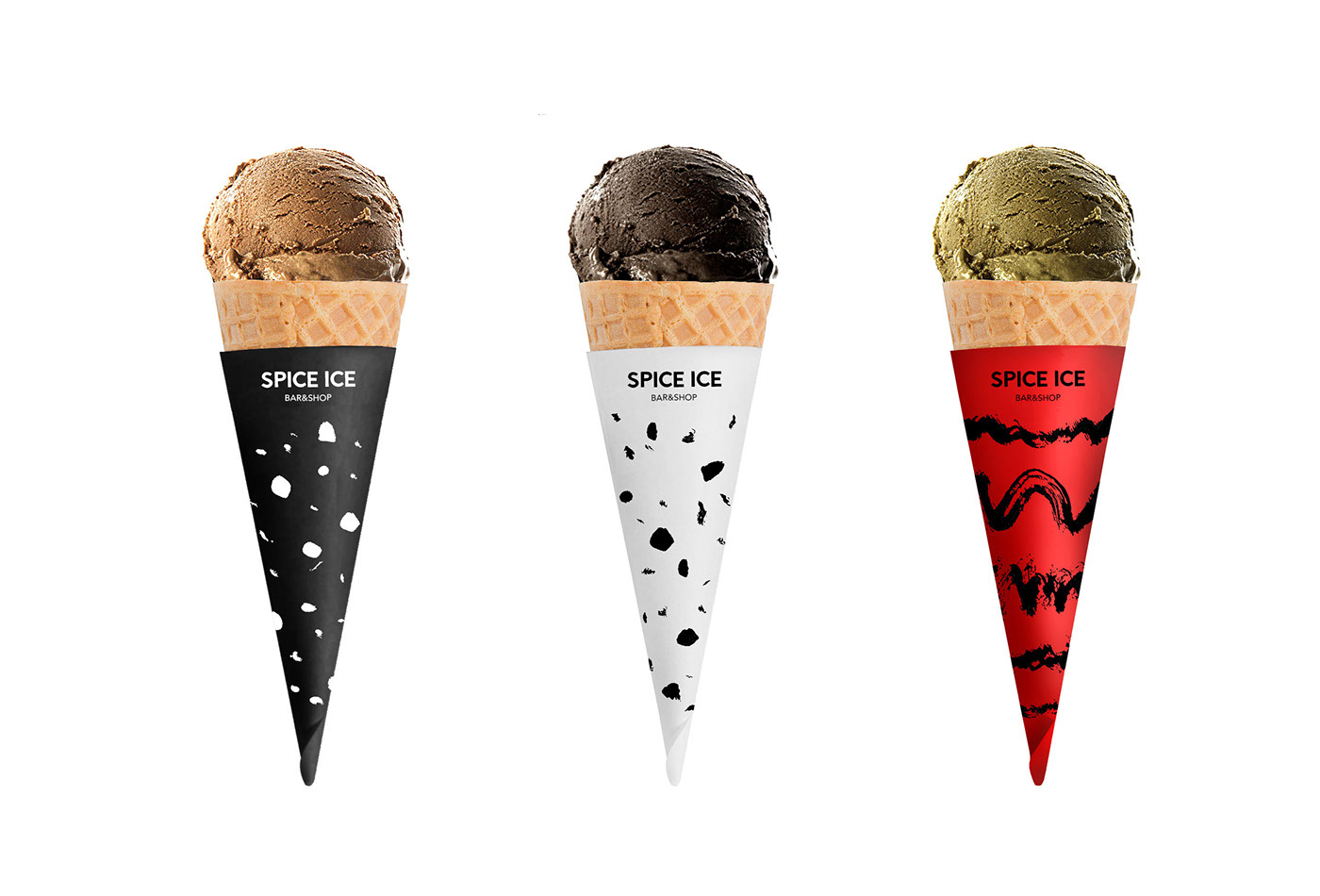 Custom Branded Ice Cream Cone Sleeves