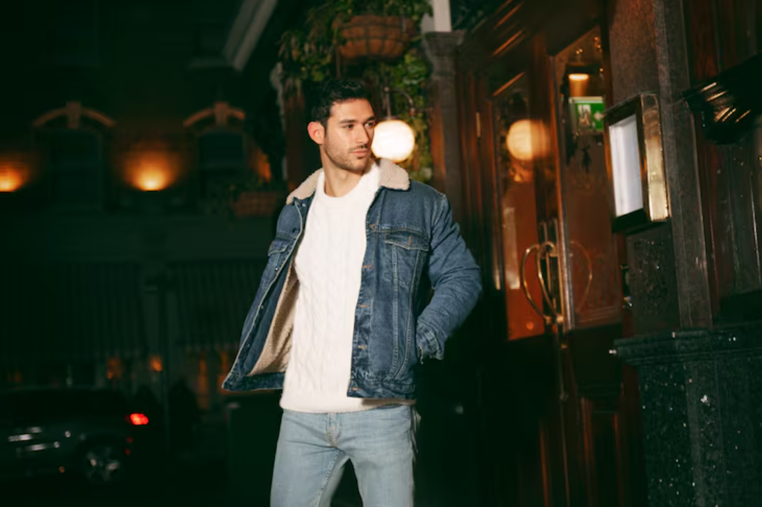 denim jacket combinations for men
