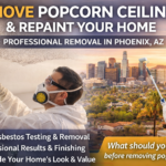 How to Remove Popcorn Ceilings and Repaint Your Home in Phoenix, AZ?