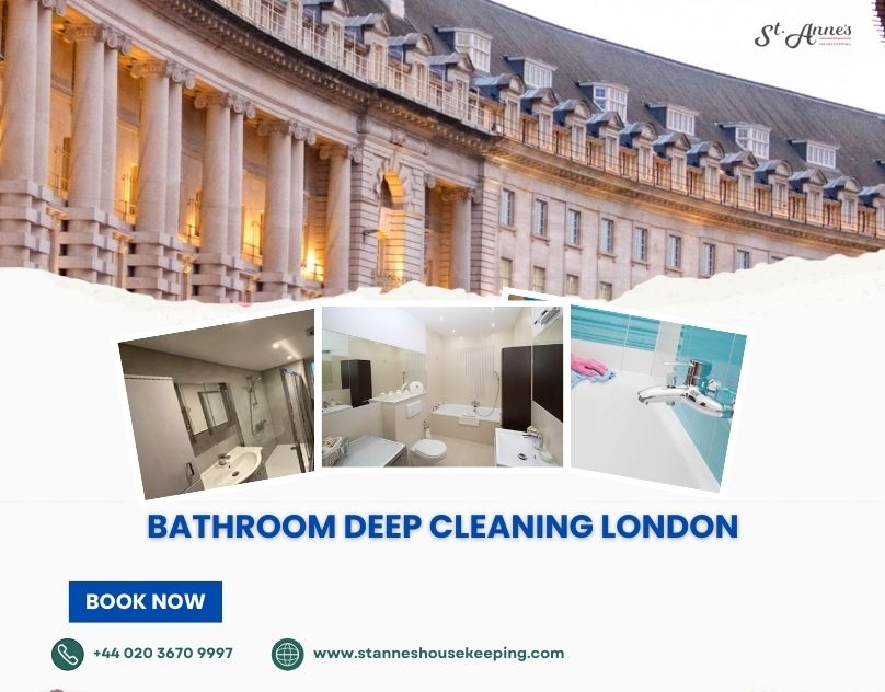 Bathroom Deep Cleaning London