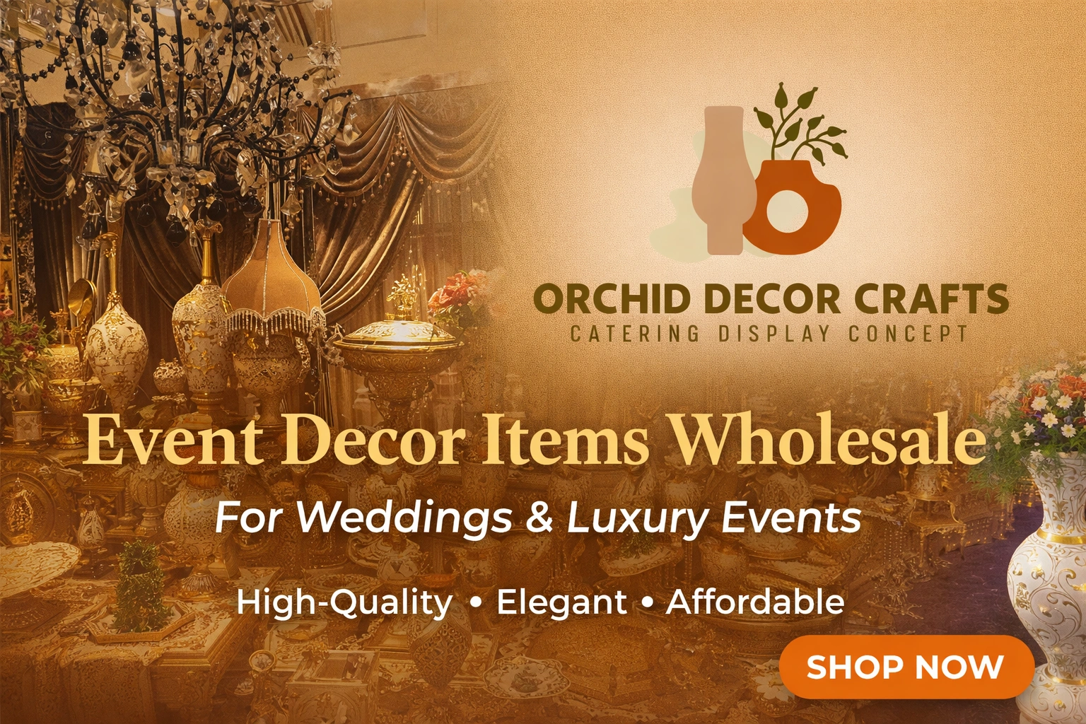 Event decor items wholesale