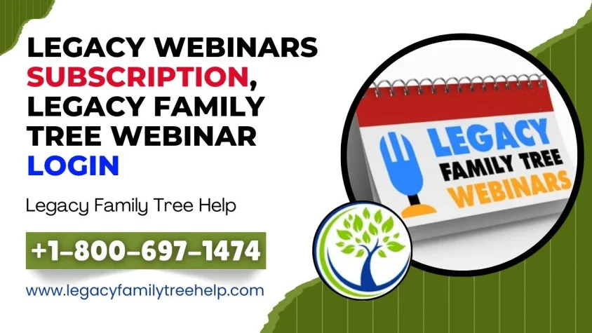 Legacy Family Tree Webinars