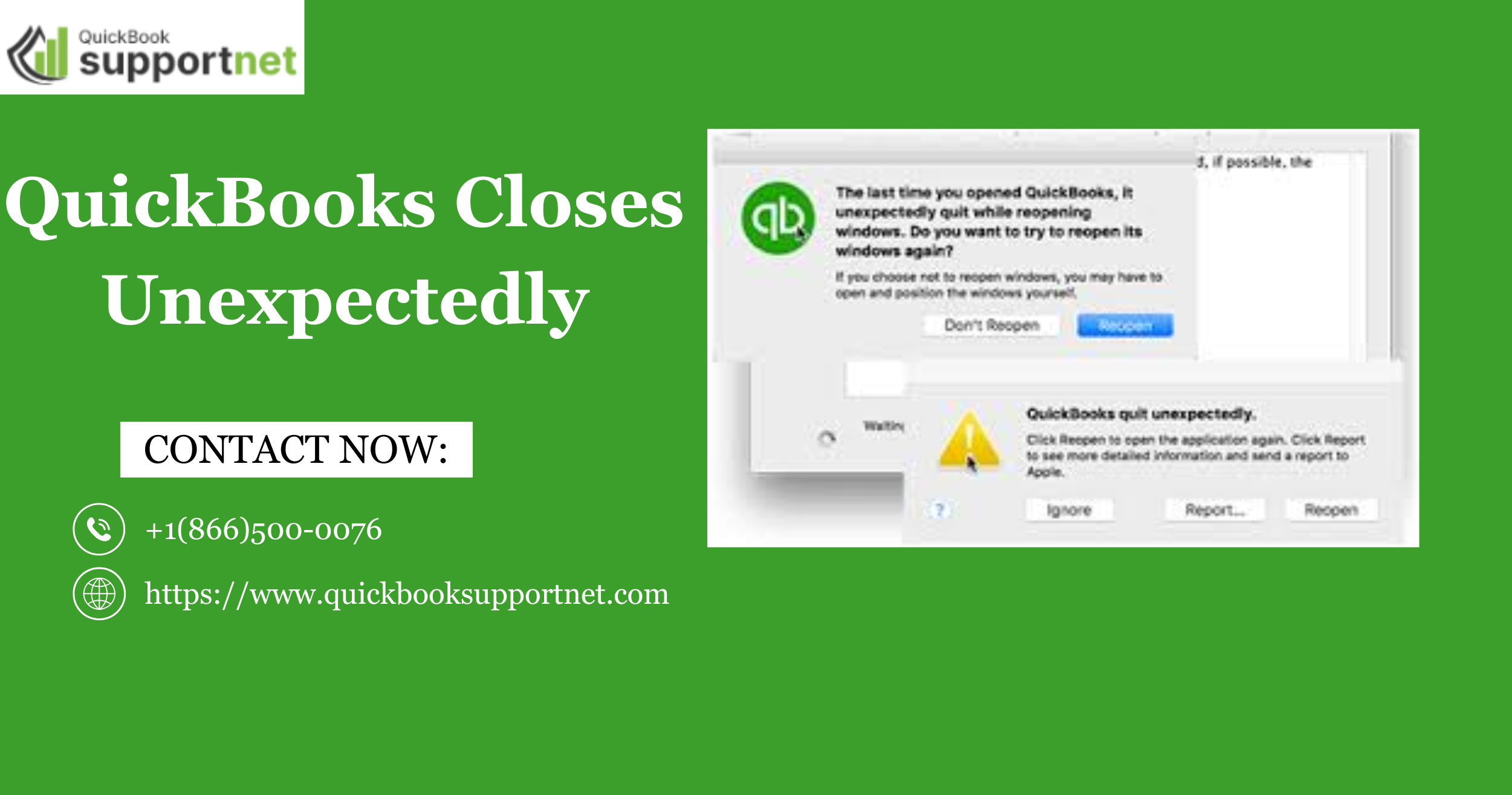 QuickBooks Closes Unexpectedly