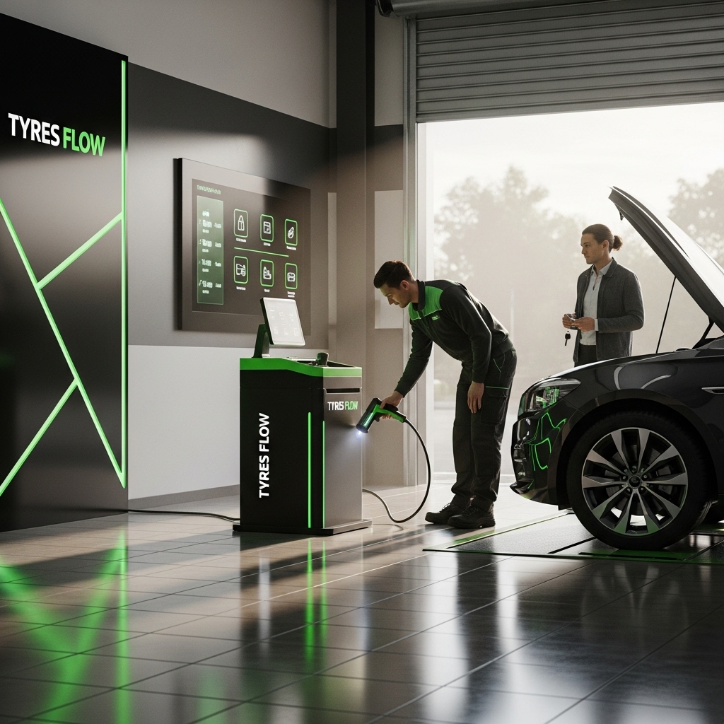 mobile tyre repair workshop