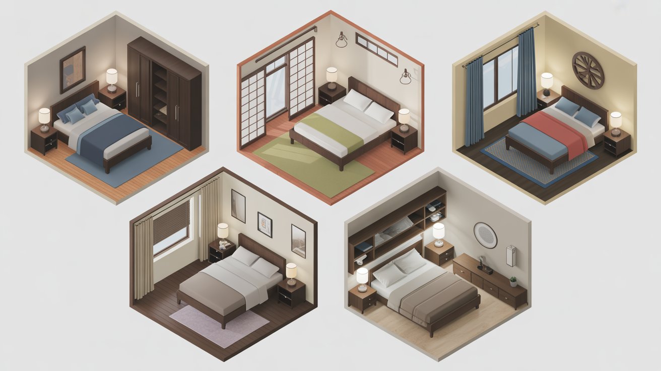 Average Bedroom Sizes in Different Countries | Houseura