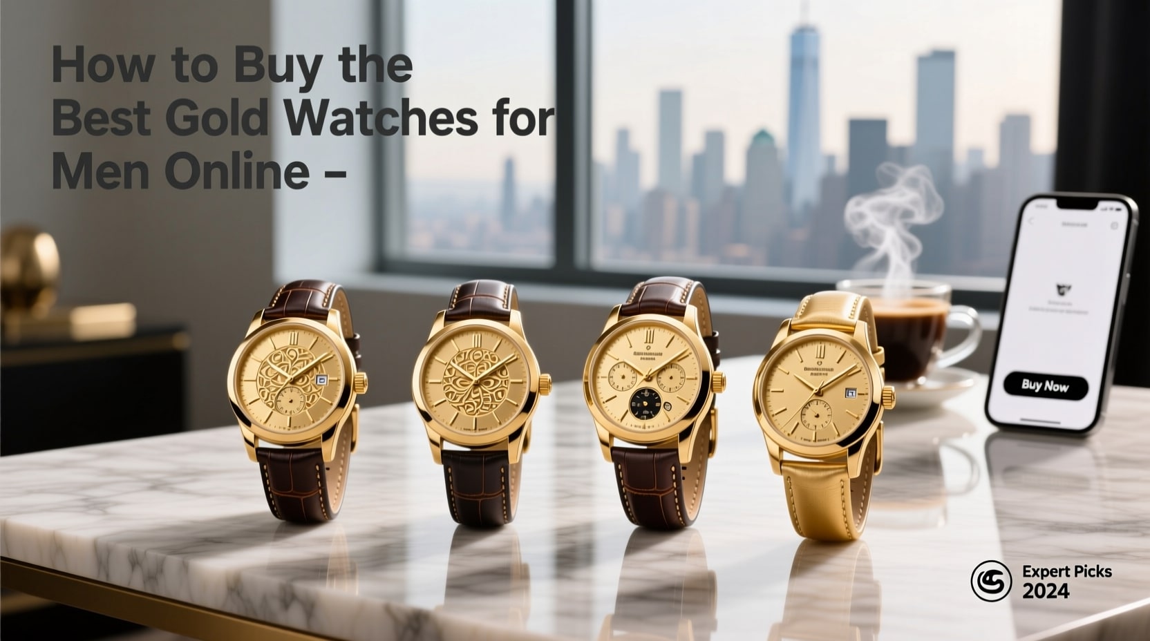How to Buy the Best Gold Watches for Men Online