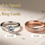 How Much to Spend: Engagement vs. Wedding Ring Guide