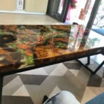 epoxy resin dining table