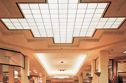 luminous ceiling panels