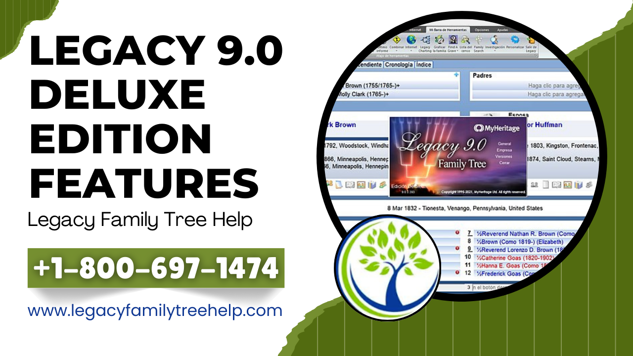 Legacy 9.0 Deluxe Edition Features