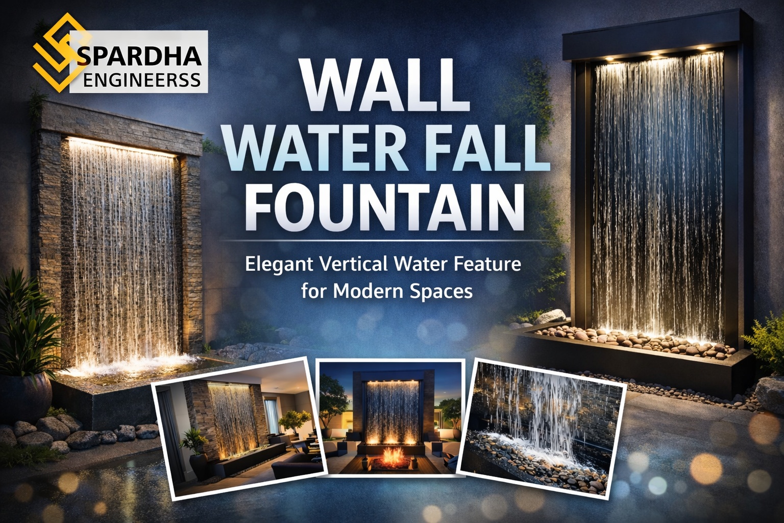 Wall Water Fall Fountains