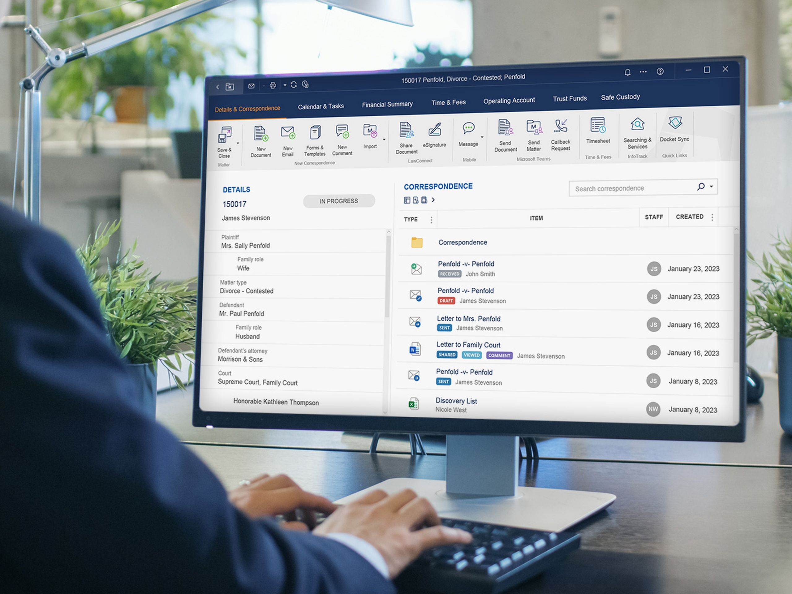 software for attorneys case management