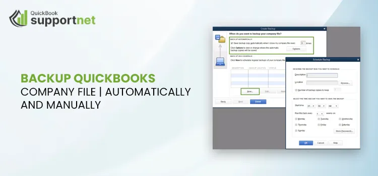 QuickBooks Backup QuickBooks Company File