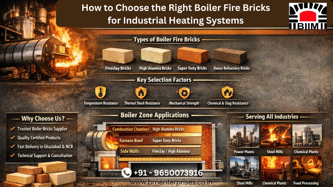 How to Choose the Right Boiler Fire Bricks for Industrial Heating Systems
