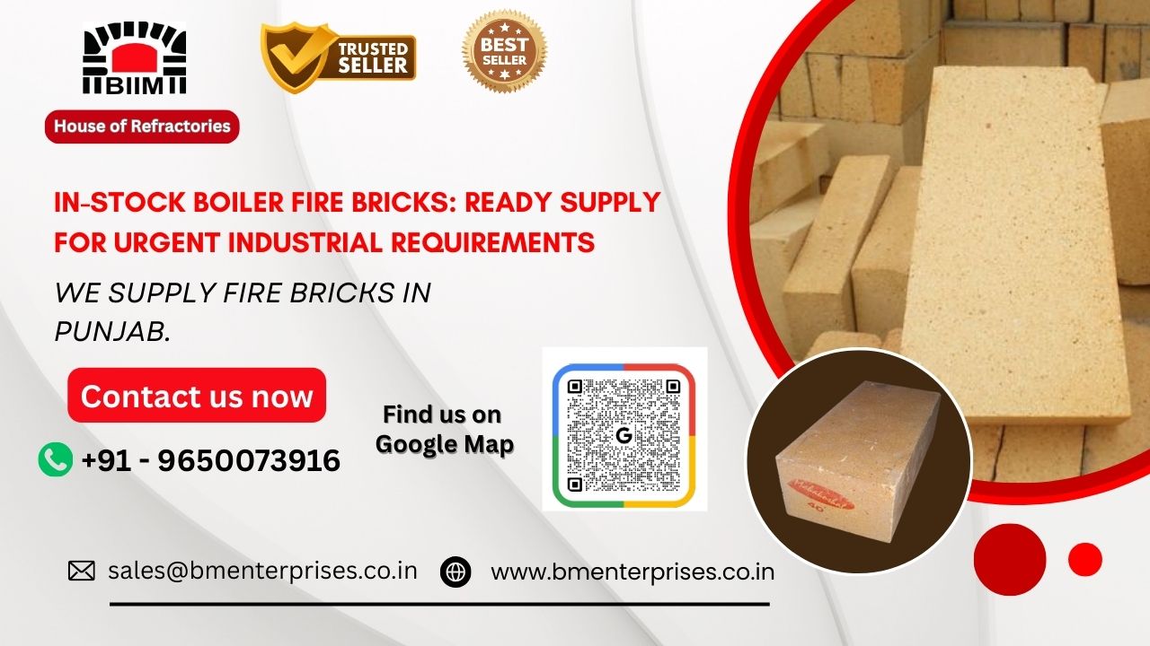 In-Stock Boiler Fire Bricks Ready Supply for Urgent Industrial Requiremen