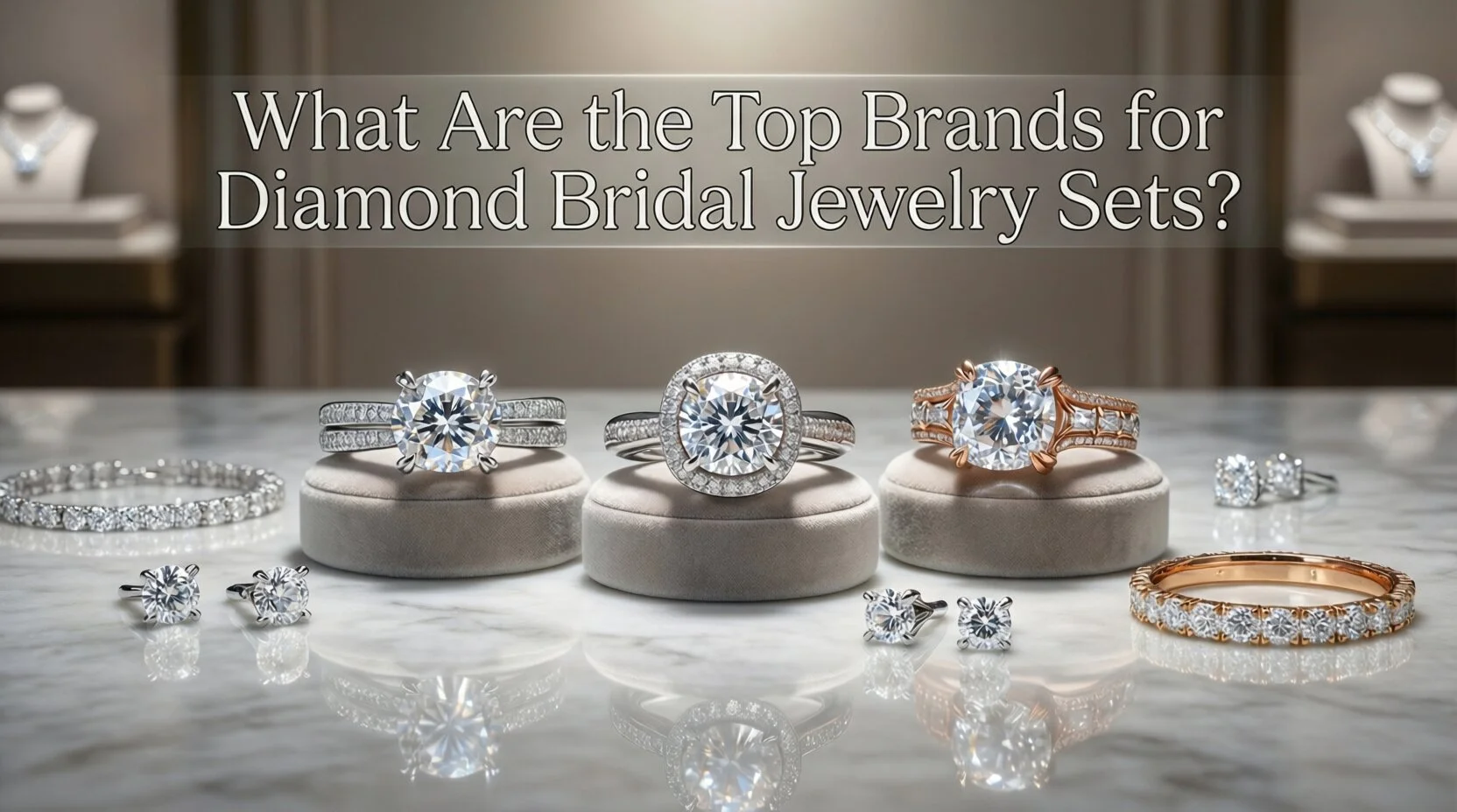 What Are the Top Brands for Diamond Bridal Jewelry Sets