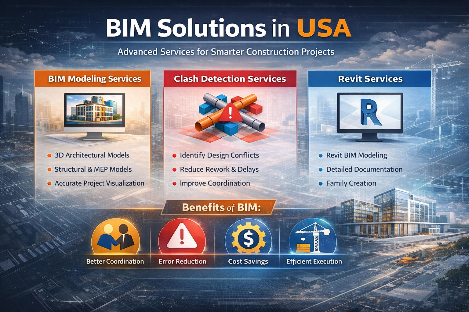 BIM Modeling Services in USA