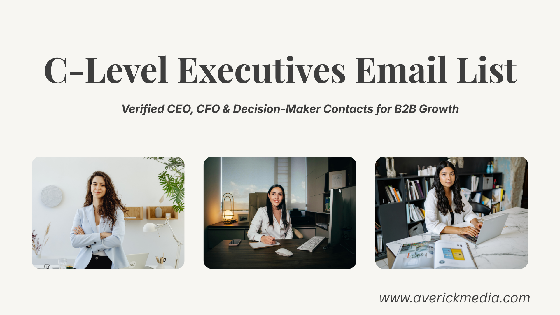 C-Level Executives Email List