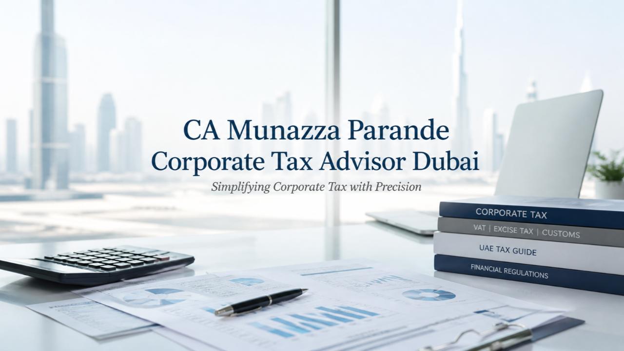 CA Munazza Parande Corporate Tax Advisor Dubai