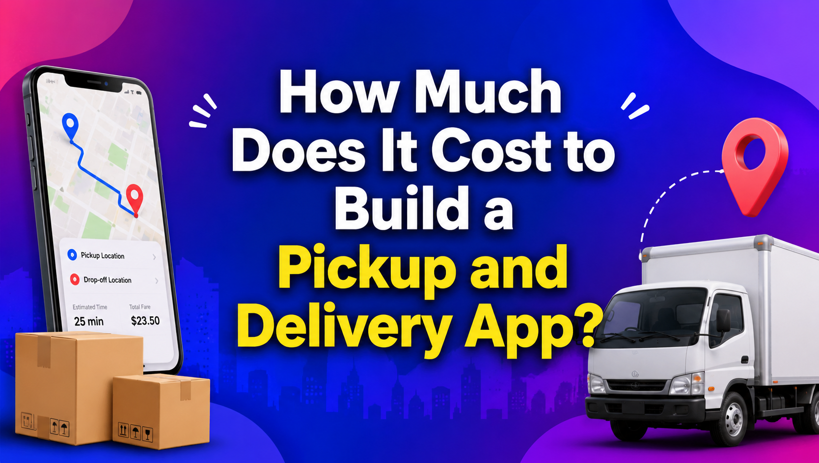 pickup and delivery app solution
