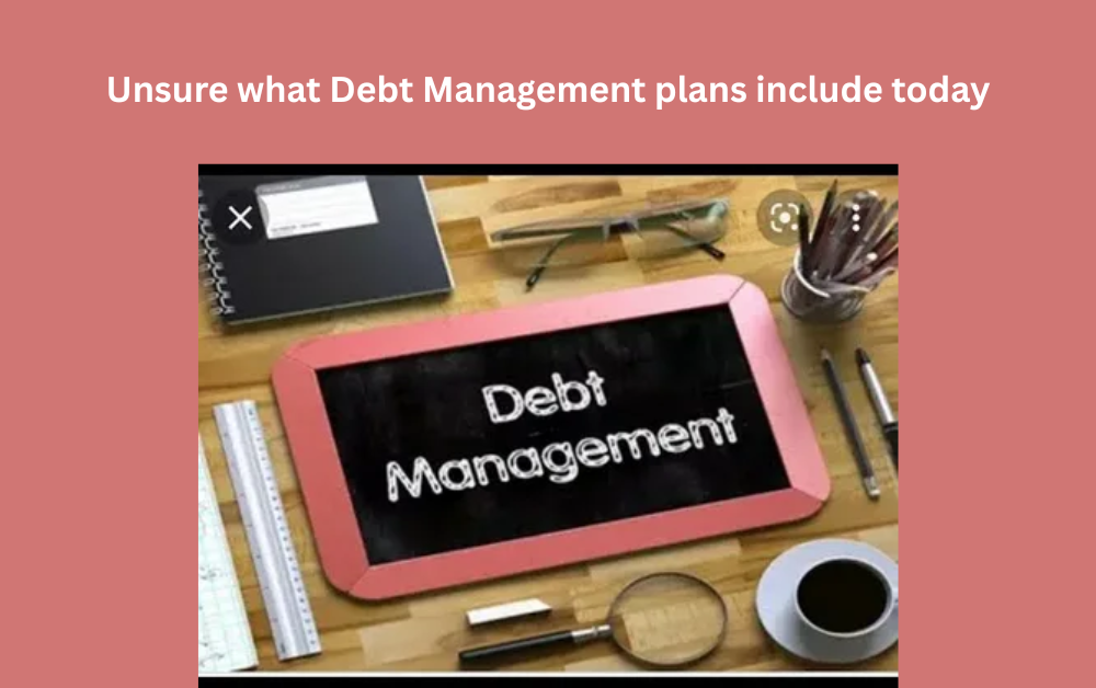 Unsure what Debt Management plans include today